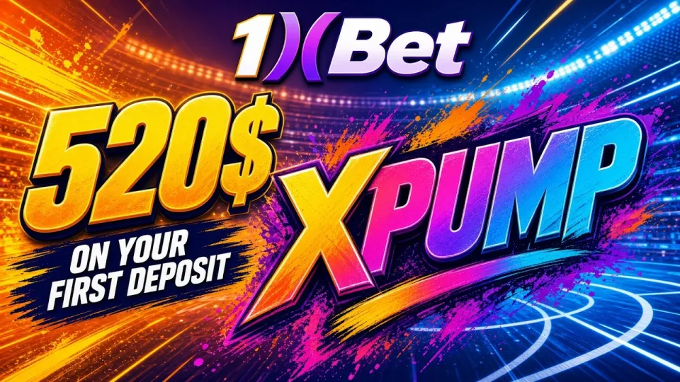 How to apply the 1xBet promo code XPUMP during registration and claim the welcome bonus